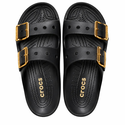 Women's Metallic Buckle Saturday Sandal