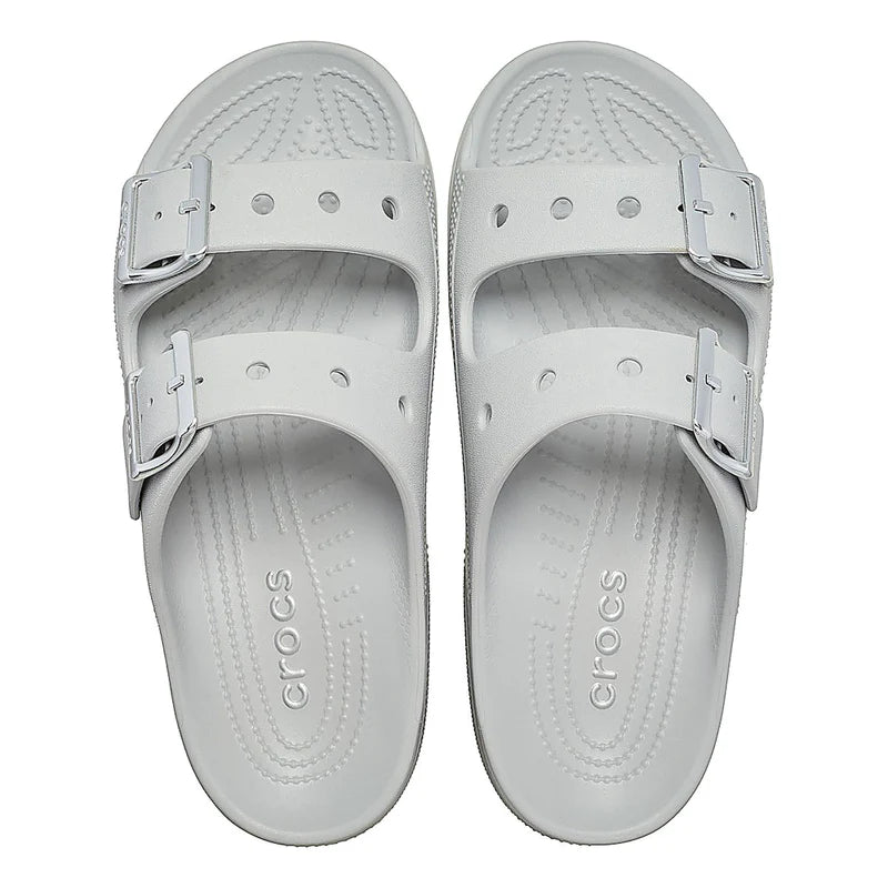 Women's Metallic Buckle Saturday Sandal