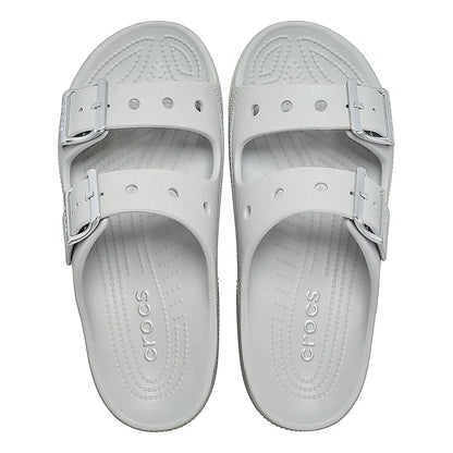 Women's Metallic Buckle Saturday Sandal