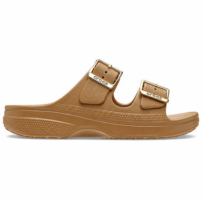 Women's Metallic Buckle Saturday Sandal