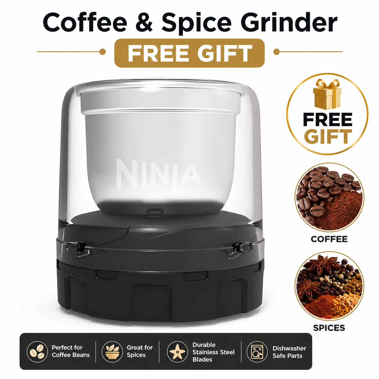 Foodi Blender & Soup Maker | Hot & Cold Auto-iQ Blender